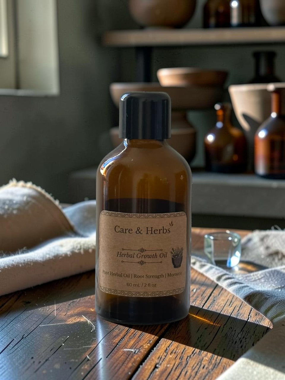Herbal Growth Oil | Root Strength Ritual