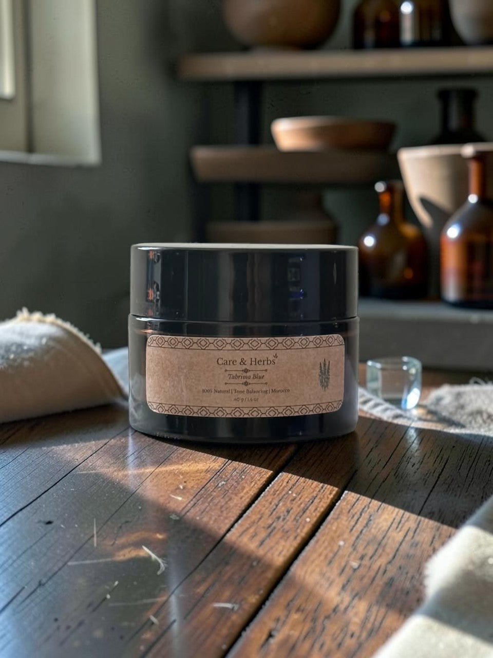Tabrima Blue | Even out and illuminate.